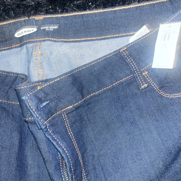 Old Navy Blue Relaxed Jeans Classic Denim - Picture 2 of 3